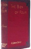 книга Знак четырех(изд.1890)