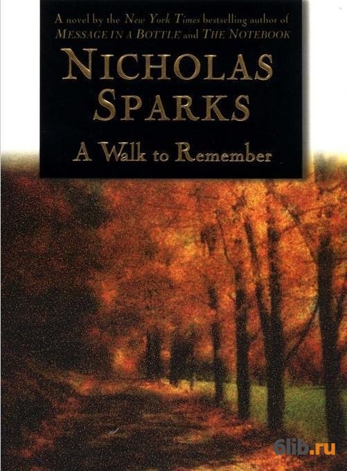 a walk to remember free pdf novel