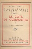 книга A La Recherche Du Temps Perdu III – Le Coté De Guermantes