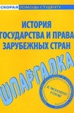 книга Шпаргалка по истории государства и права зарубежных стран